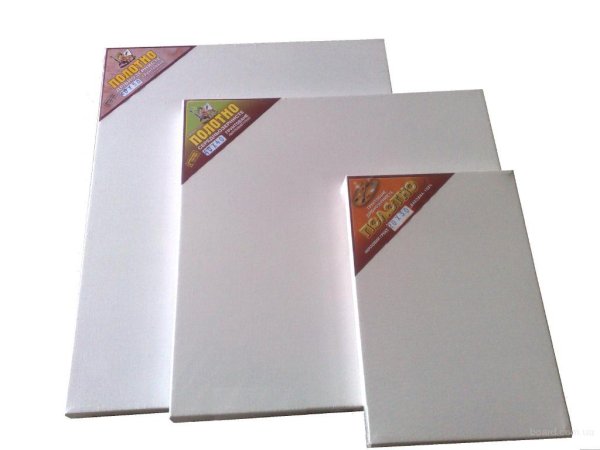 Белый холст для рисования