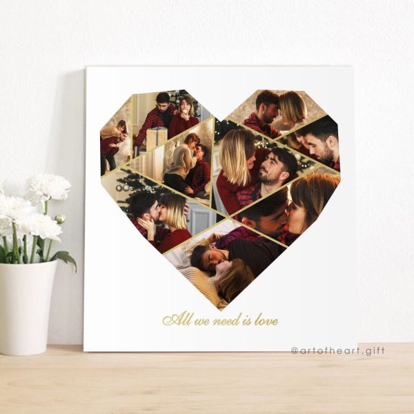 Акция от всего сердца фотоколлаж из фотографий