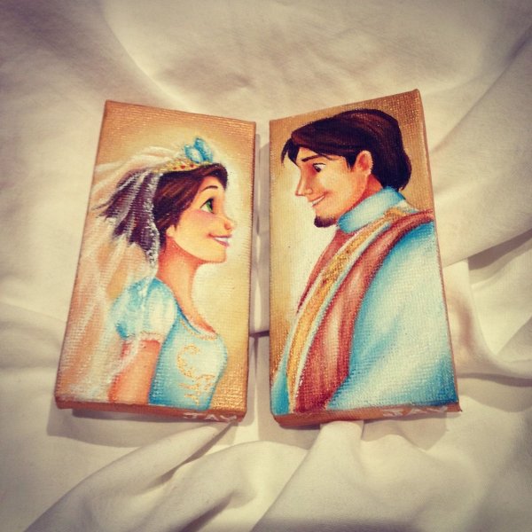 Картина маслом Дисней