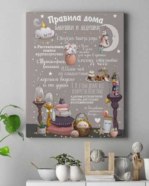 Правила дома бабушки и дедушки