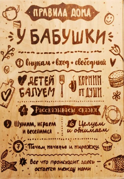 У бабушки на кухне Постер