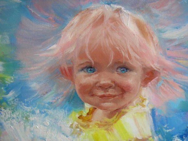 Современные картины с детьми