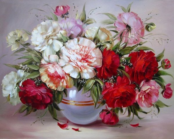 Художник Сергей Минаев цветы