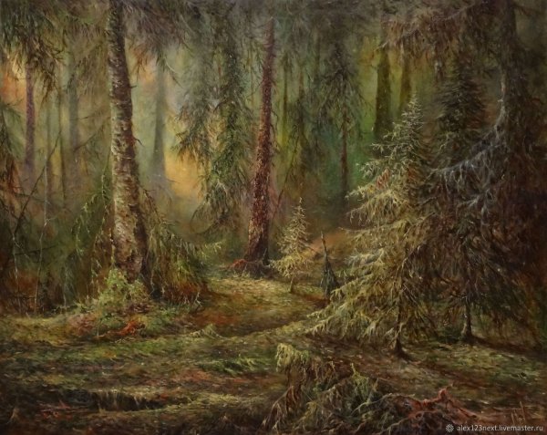 Васнецов дремучий лес