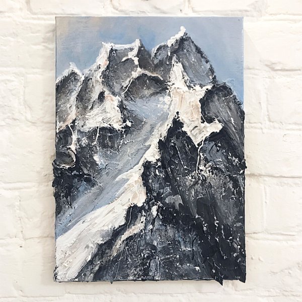 Скалы с текстурной пастой