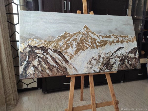 Интерьерная живопись горы