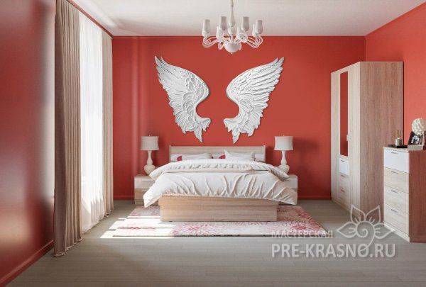Крылья в интерьере