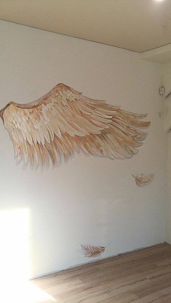 Крылья ангела резные