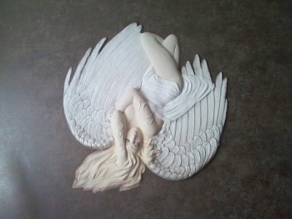 Сова барельеф