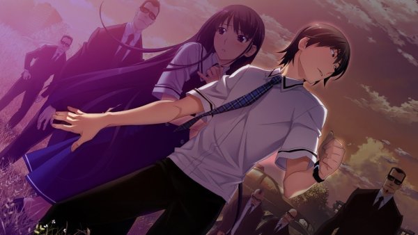 Аниме Grisaia поцелуй