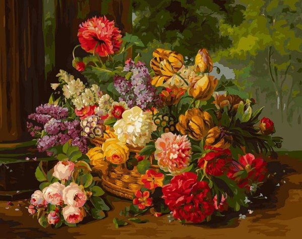 Живопись на холсте по номерам Белоснежка