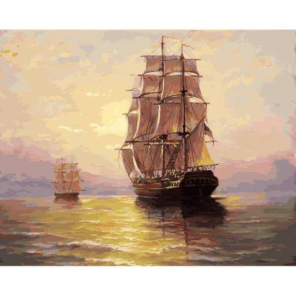 Живопись на холсте для детей