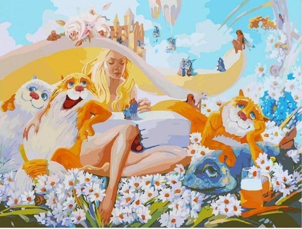 Афремов прохладная свежесть алмазная мозаика