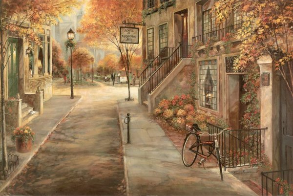 Руане Маннинг городской пейзаж