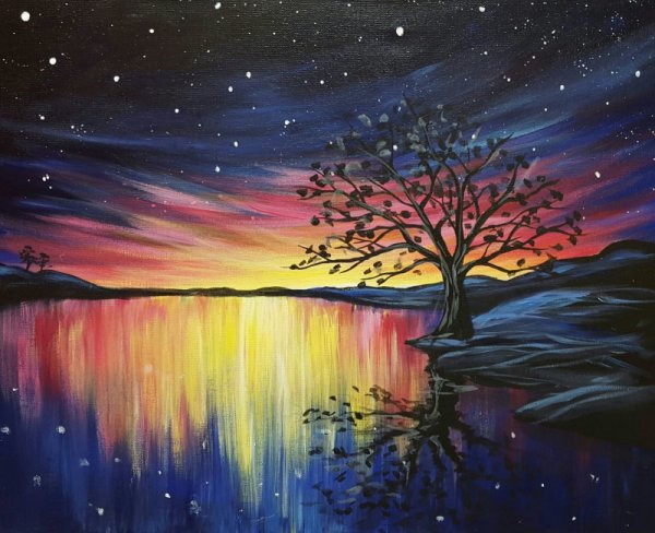 Пейзаж Боба Росса