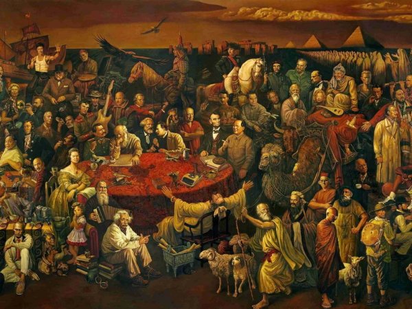 Обсуждение Божественной комедии с Данте