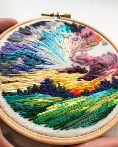 Современная вышивка