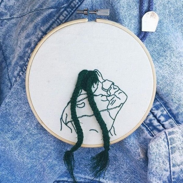 Картины из пряжи