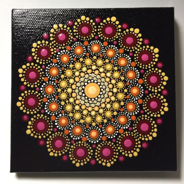 Мандала дотсами