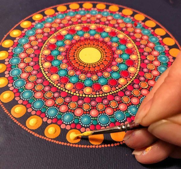 Холст Мандала