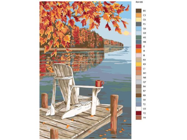 Деревенька у канала сен Кима, 40x50, Paintboy, g428