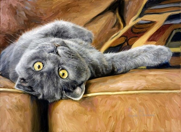 Художник Люси Билодо картины