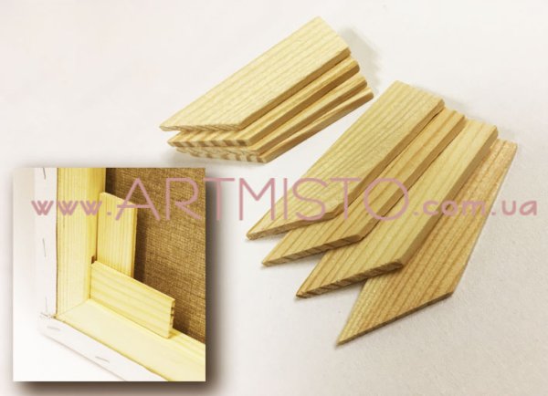 Деревянный колышки для холста