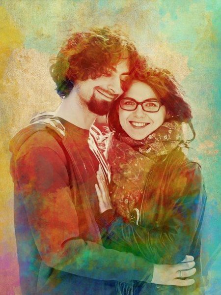 Хиппи живопись