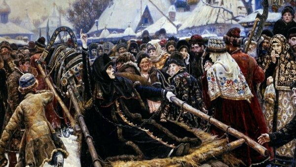 Боярыня Морозова. 1887г.