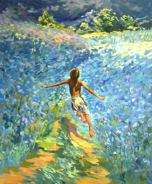 Девушки с крыльями живопись