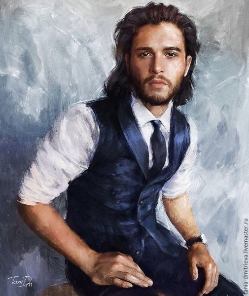Мужской портрет живопись