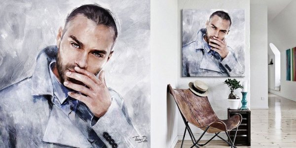 Стильный портрет мужчины