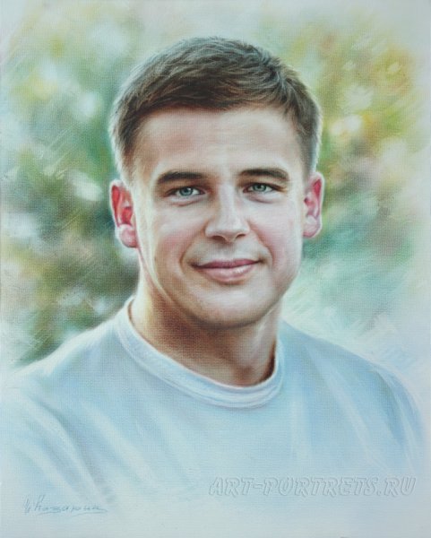 Фон масло для портрета мужчины