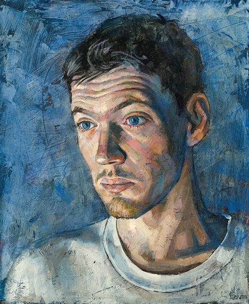 Мужской портрет цифровая живопись