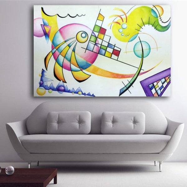 Пронумерованный холст