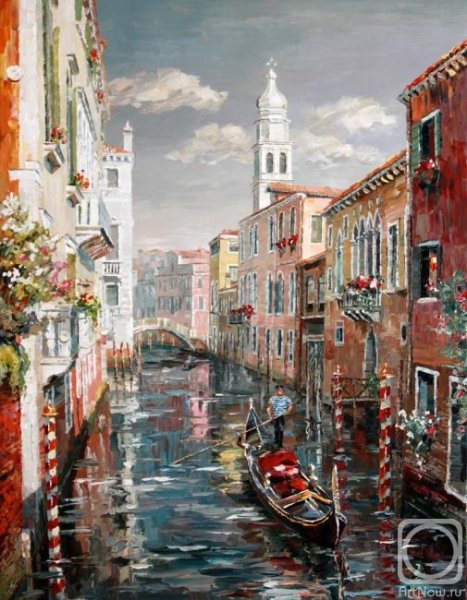 Венеция в живописи художников Италии