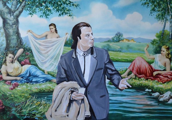 Марвел на холсте