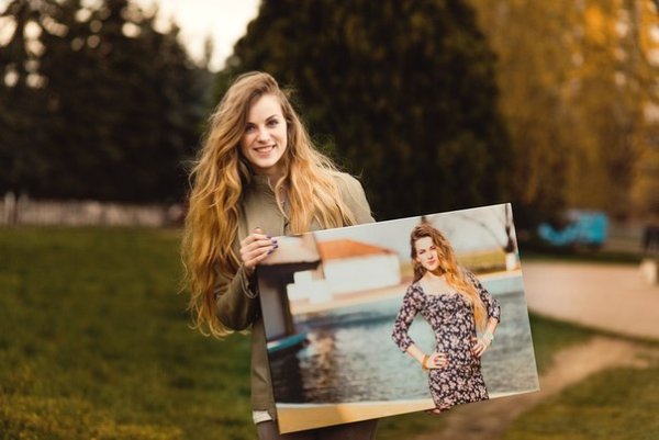 Картина маслом подруги