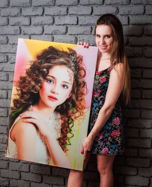 Печать картин на холсте