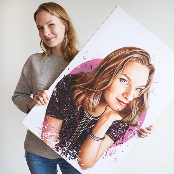 Печать на холсте иллюстрация