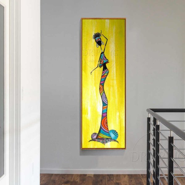 Узкие картины для интерьера вертикальные