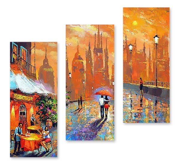 Триптих картины