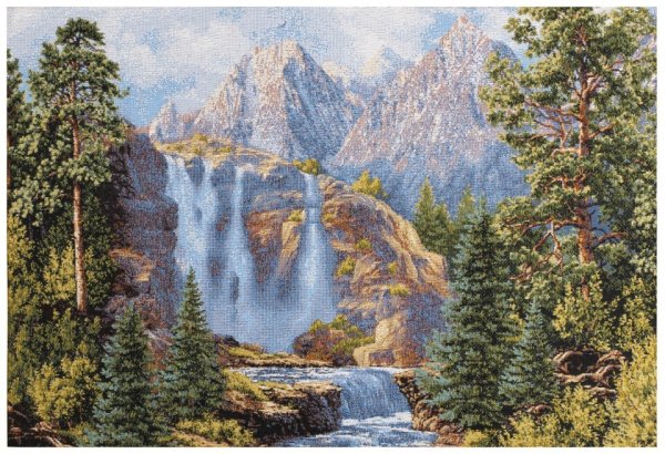 Картина по номерам горный водопад gx822