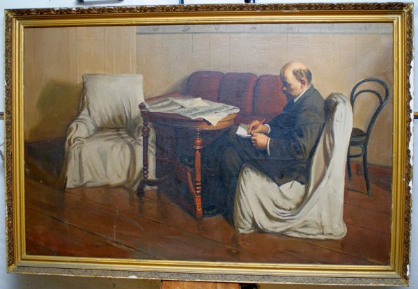 Ленин в Смольном картина