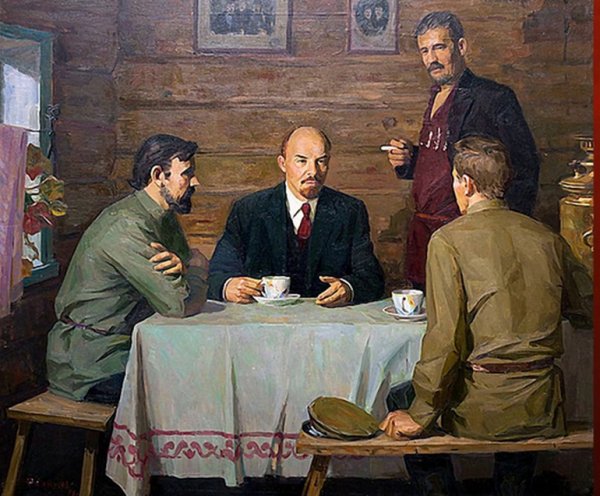 Ленин Владимир Ильич в Шушенском