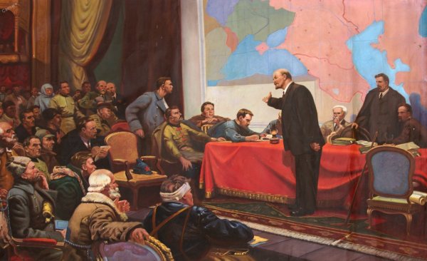 Ленин ГОЭЛРО картина