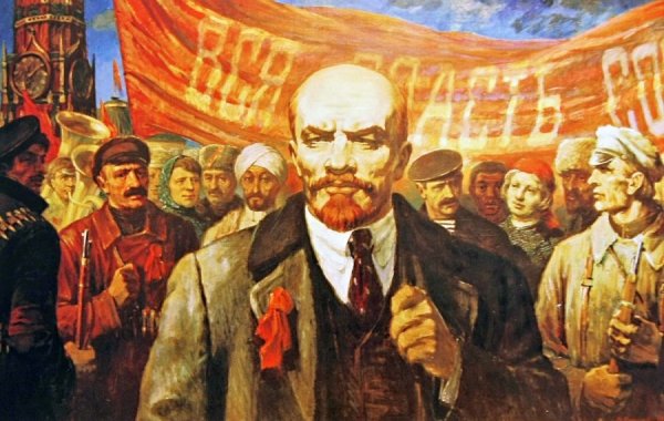 Картина "Ленин и Фрунзе" горачив