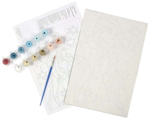 Купить картина по номерам слёзы Фреи