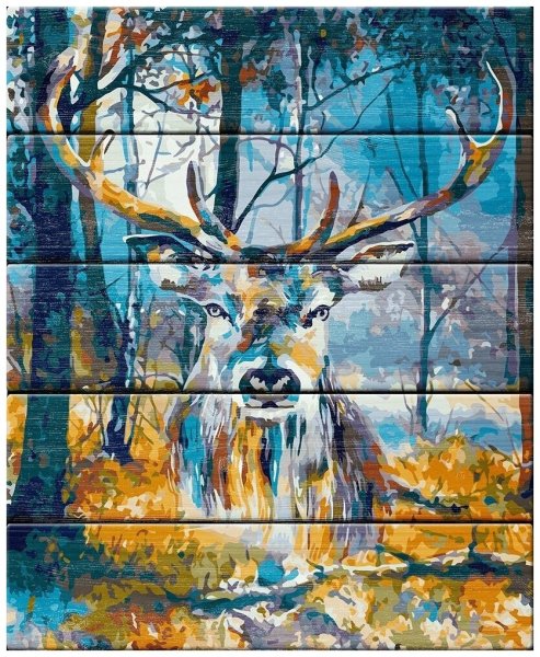 Фрея картины по номерам по дереву