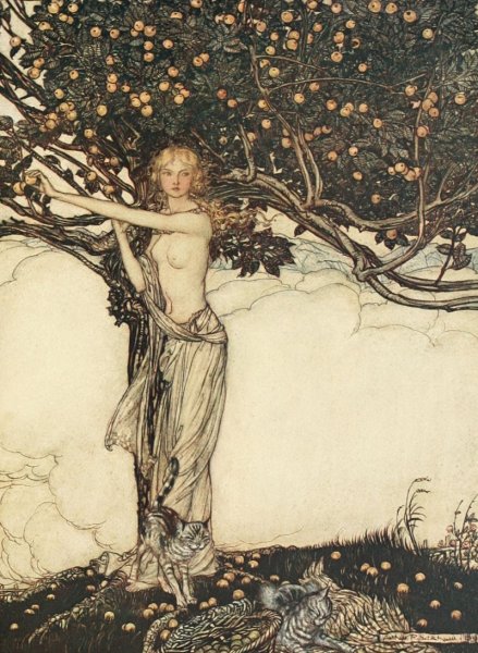 Артур Рэкхем кольцо Нибелунгов